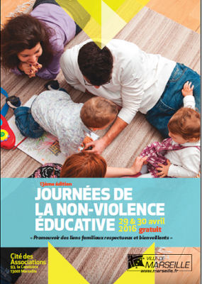 Affiche 13e 14e édition Journée de la non-violence éducative